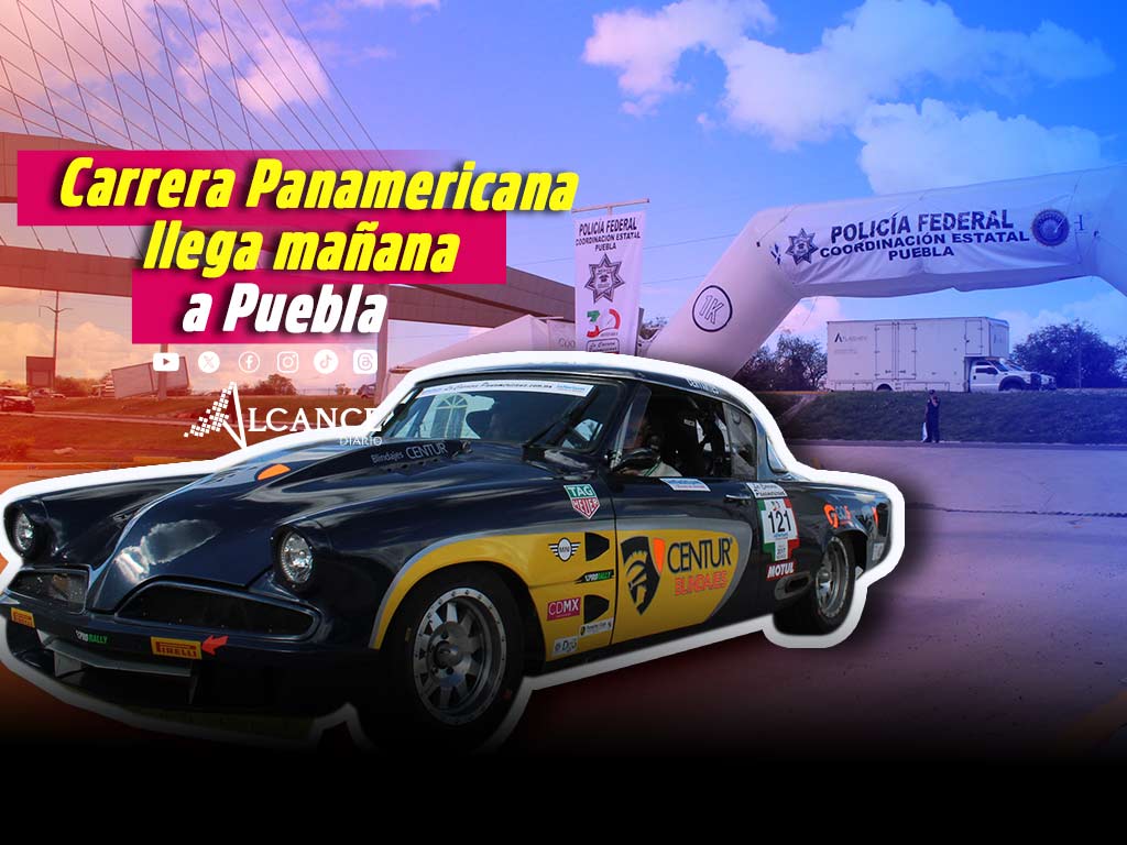 ¡La espera terminó! La Carrera Panamericana llega mañana al zócalo de Puebla