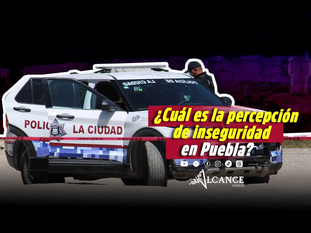 Disminuye percepción de inseguridad en Puebla en septiembre, pero se mantiene en niveles altos