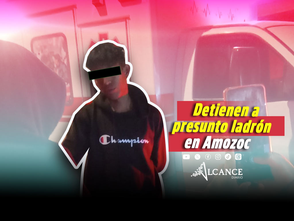 Detienen en Mendizabal, Amozoc, a presunto ladrón; intentaba entrar a una casa