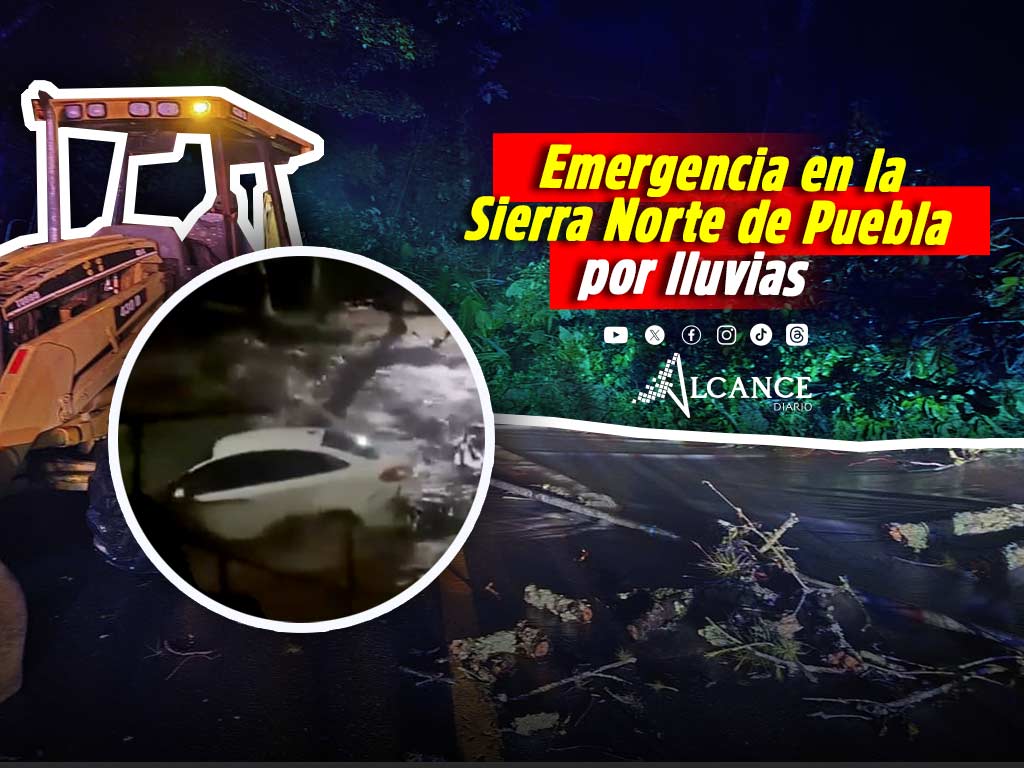 Emergencia en la Sierra Norte: Por lluvias explota ducto en Xicotepec; Huauchinango está bajo el agua
