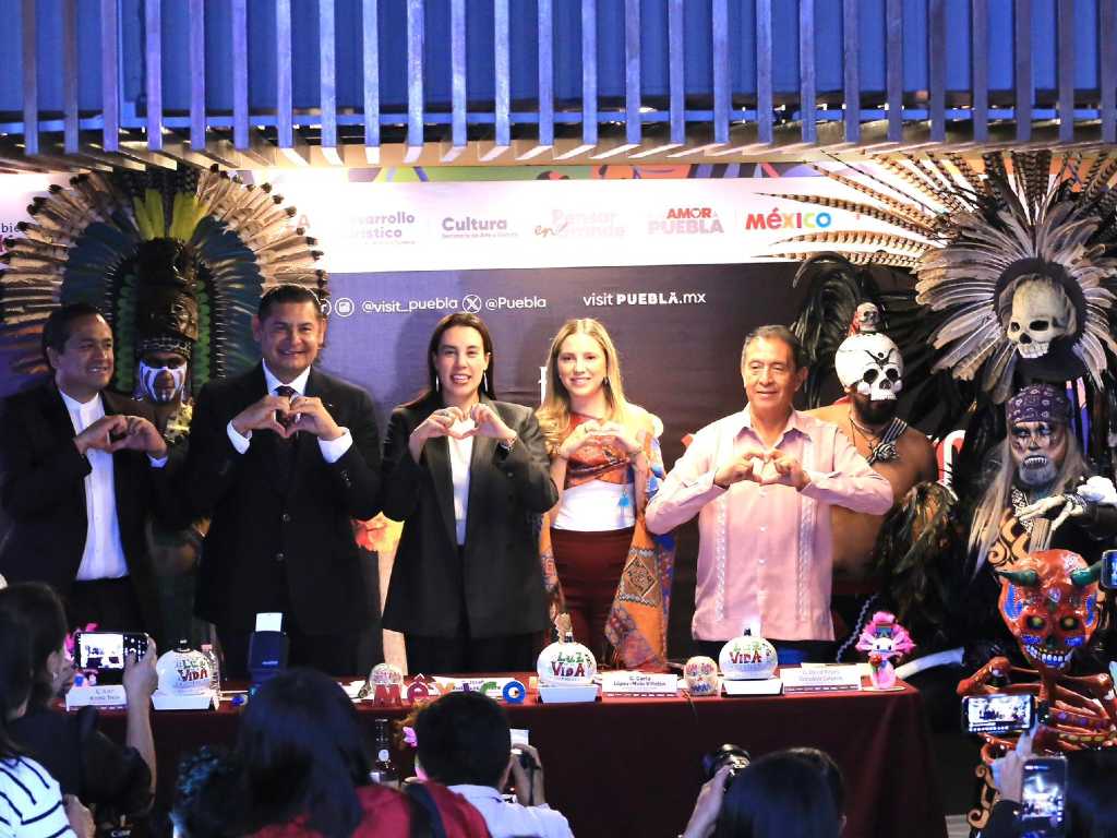 Presenta Puebla la temporada “Entre Vivos y Muertos” para reforzar la promoción turística y cultural