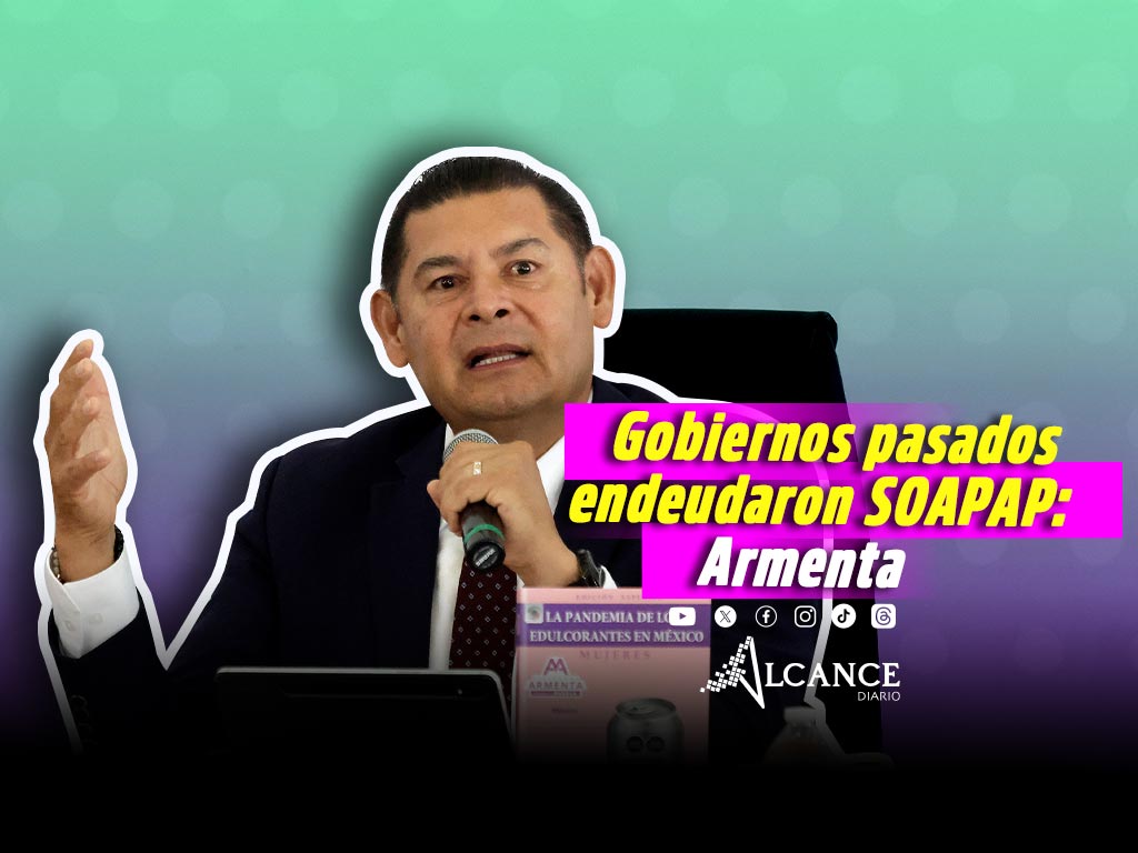 Fortaleceremos a SOAPAP; gobiernos lo endeudaron para justificar privatización de agua en Puebla: Armenta