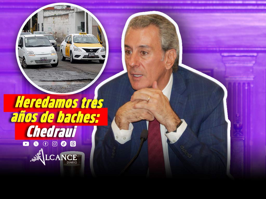 Estamos tapando baches de más de tres años: Pepe Chedraui; aumentará presupuesto para bacheo