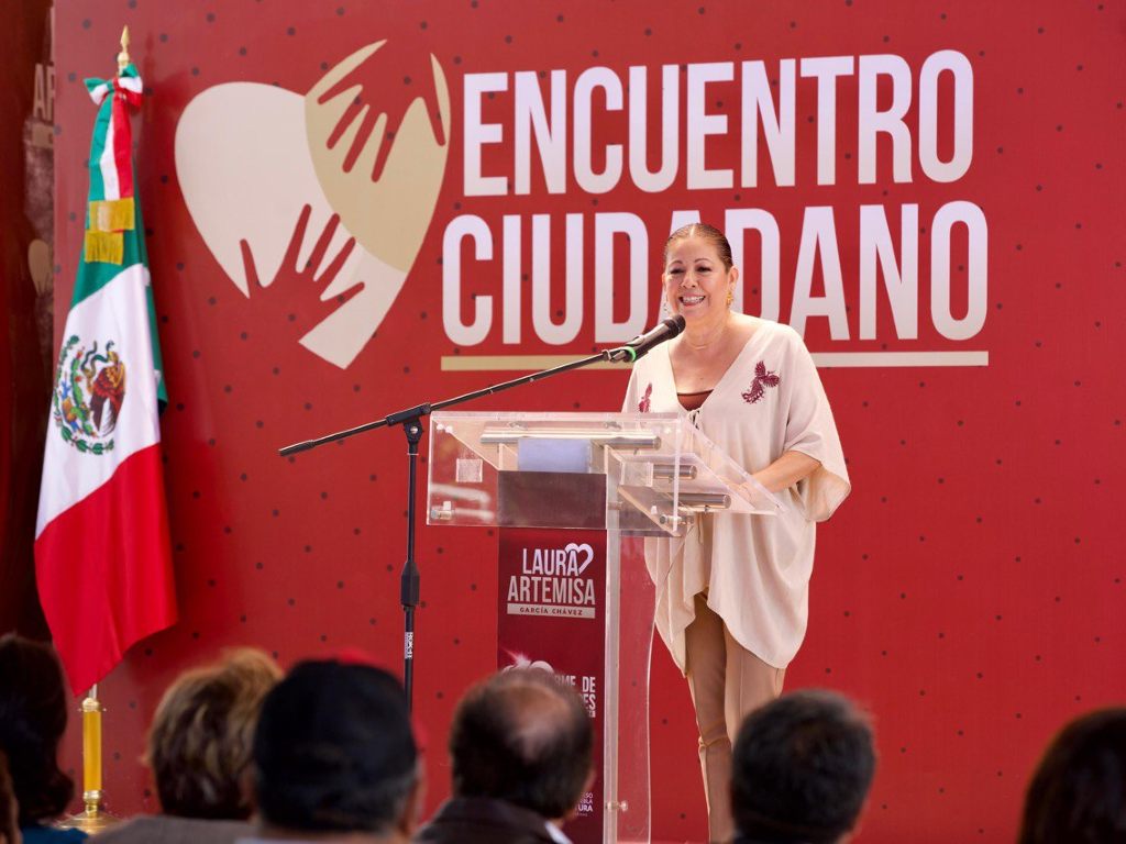 Laura Artemisa realizó Encuentros Ciudadanos en la Libertad y Xonacatepec