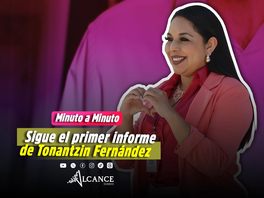 Así rinde su primer informe de gobierno Tonantzin Fernández