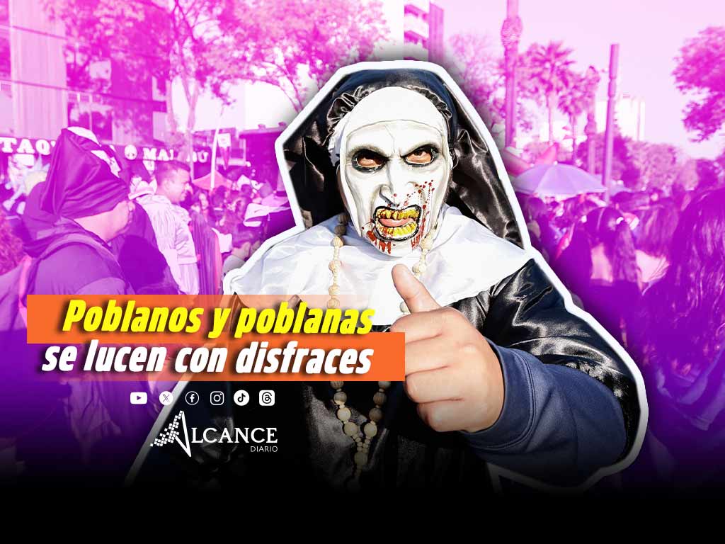 Desde 300 pesos, lo que invirtieron poblanos en sus disfraces para celebrar Halloween