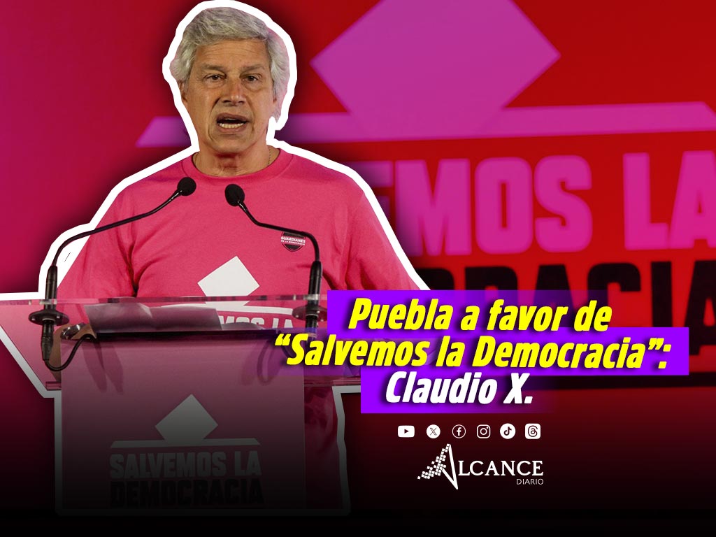 Puebla, clave en la iniciativa “Salvemos la Democracia": Claudio X. González