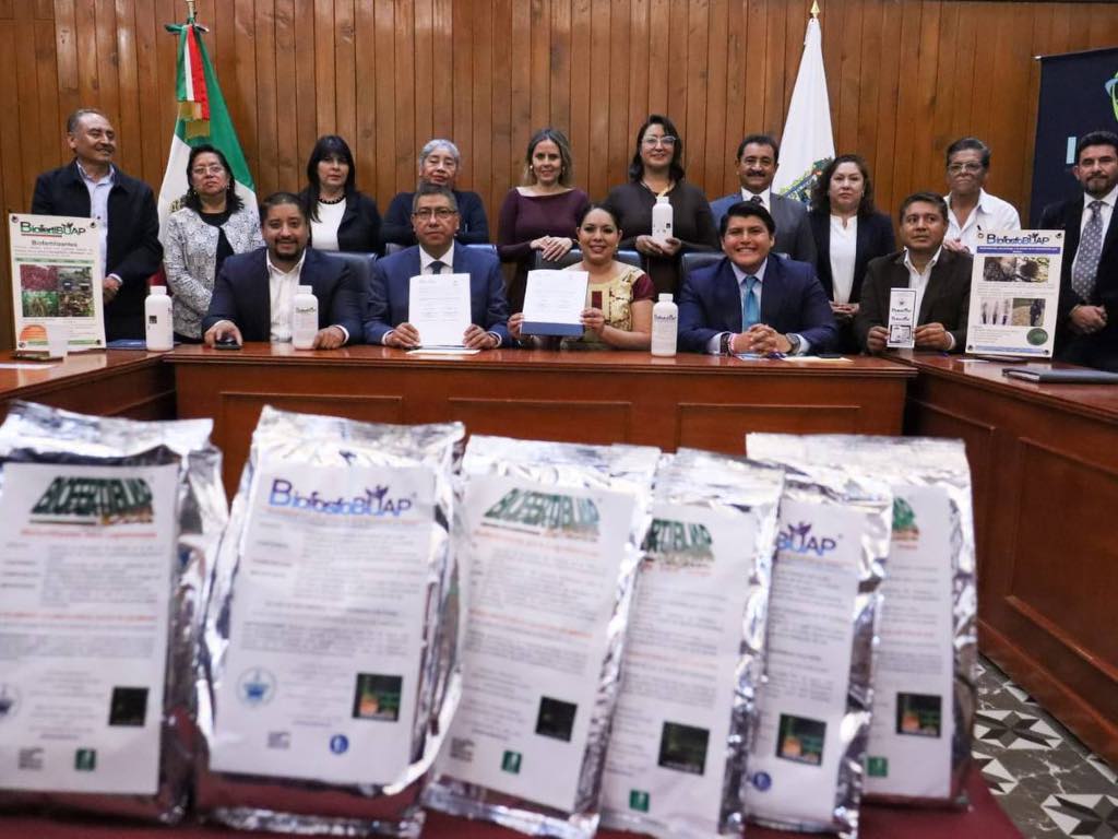 Implementarán biofertilizantes en San Pedro Cholula tras convenio con Instituto de Ciencias de la BUAP