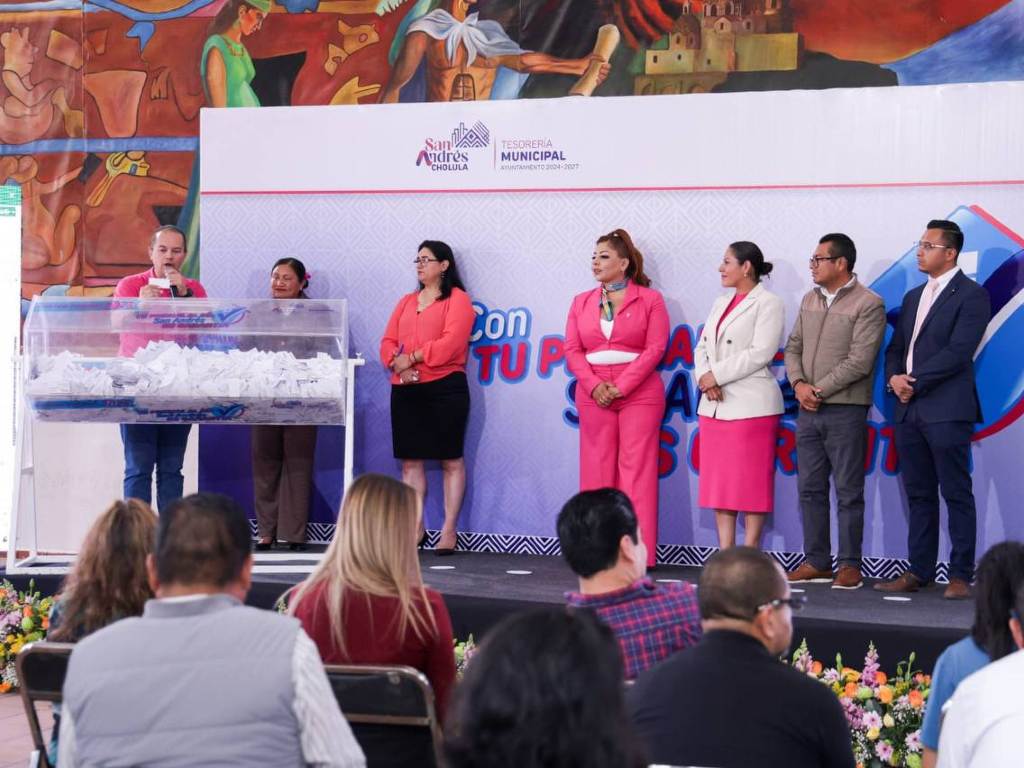 San Andrés Cholula participa en el Sorteo Predial 2025