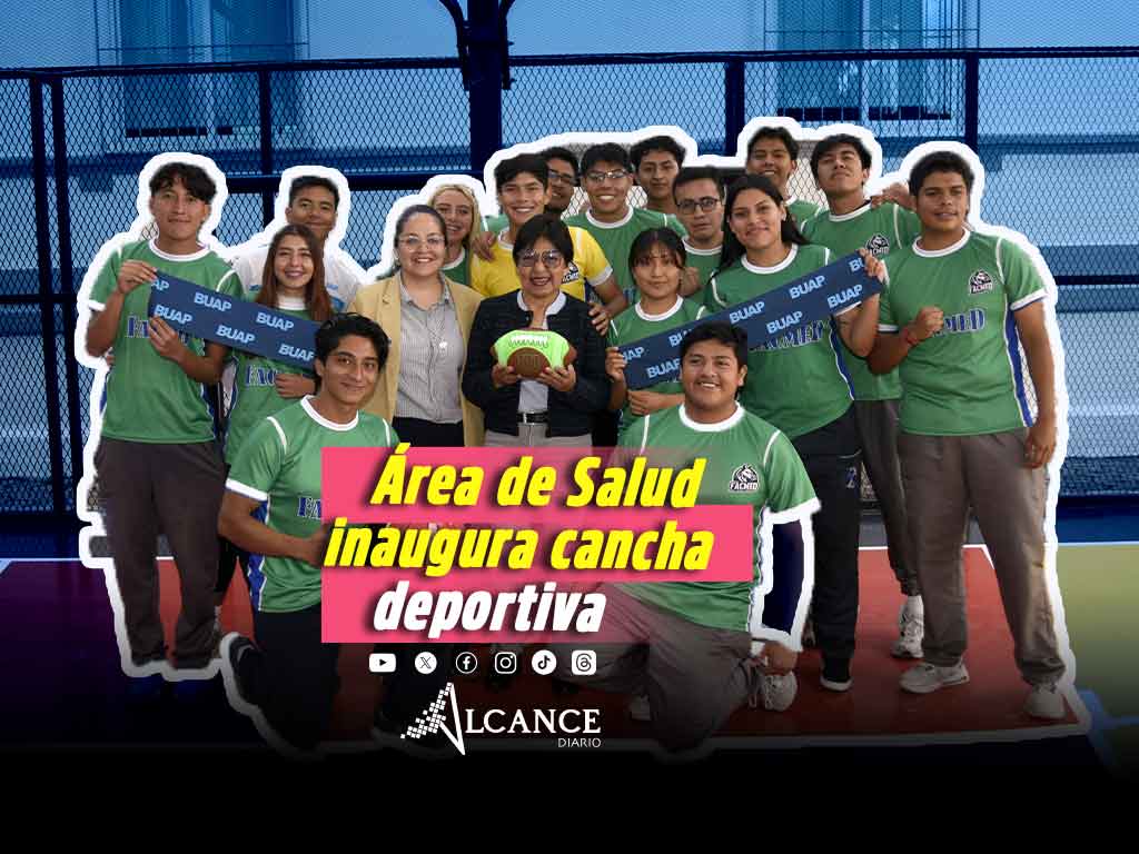 Inaugura Rectora Lilia Cedillo cancha deportiva y espacios de esparcimiento en el Área de Salud 