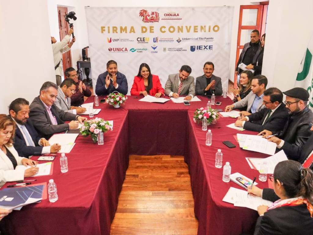 Tonantzin Fernández firma convenios de colaboración con instituciones educativas