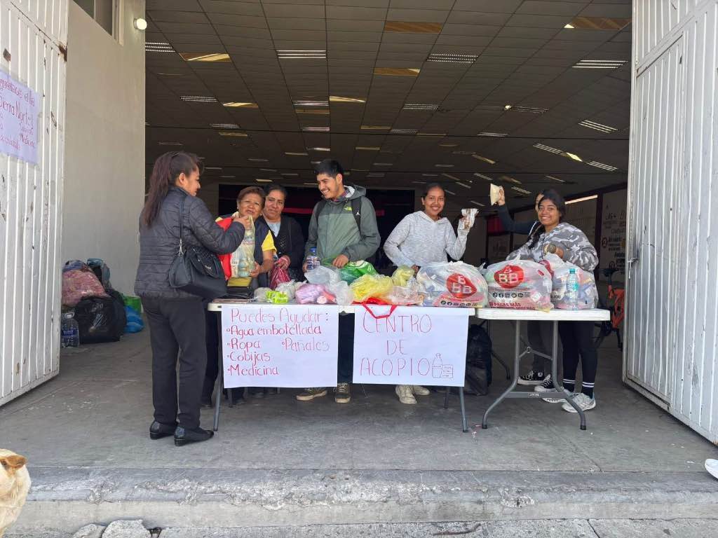 Abre Antorcha centros de acopio para apoyar a los damnificados de la sierra