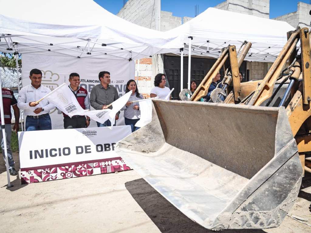 Arrancan obra de pavimentación en Sanctorum con programa de obra comunitaria