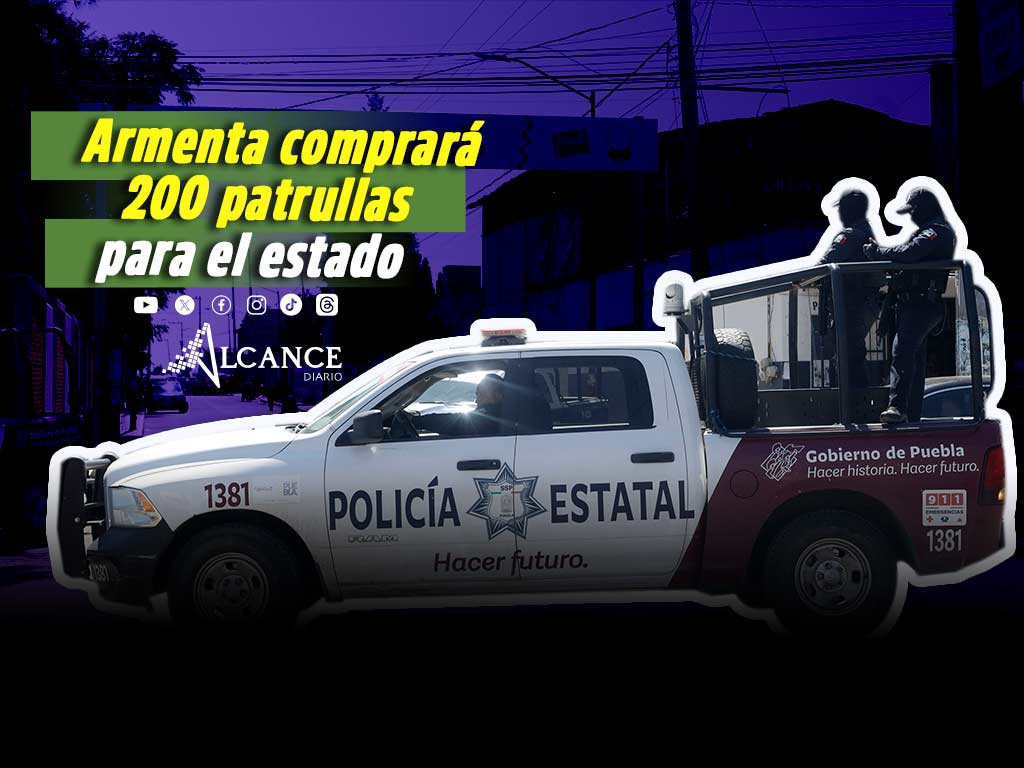 Gobierno comprará 200 nuevas patrullas el próximo año para Puebla