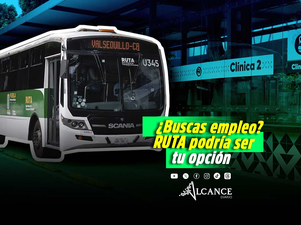 ¿Buscas empleo? RUTA ofrece vacantes con sueldos de 9 mil pesos