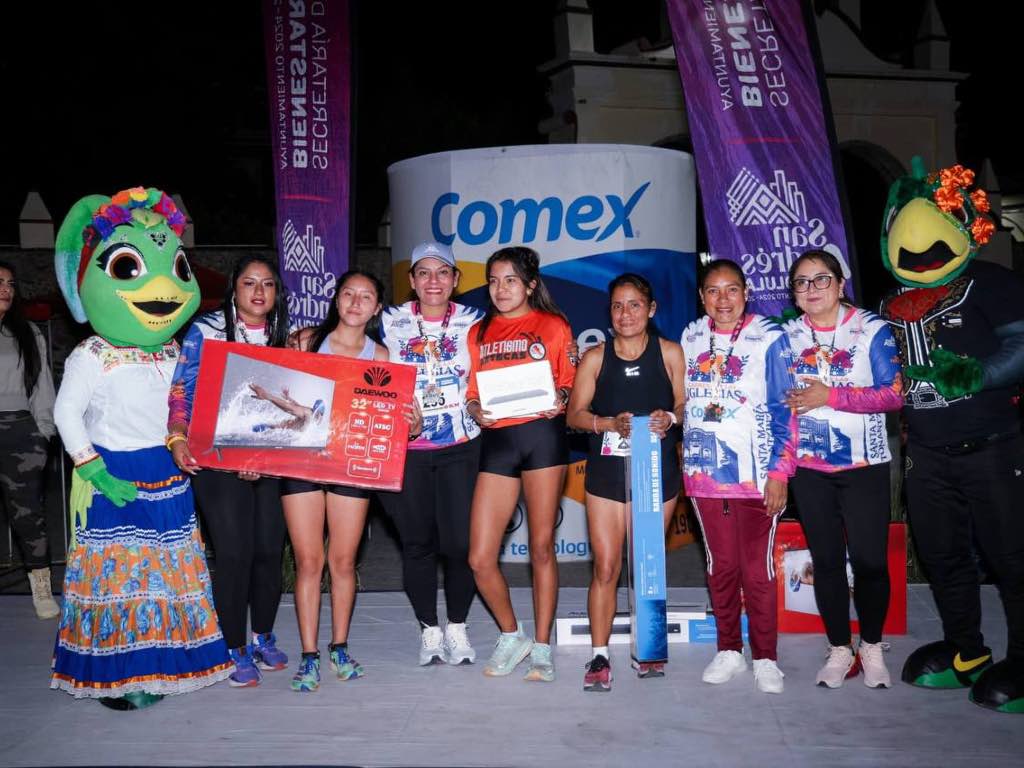 Todo un éxito la Carrera de las Iglesias 2025 en San Andrés Cholula