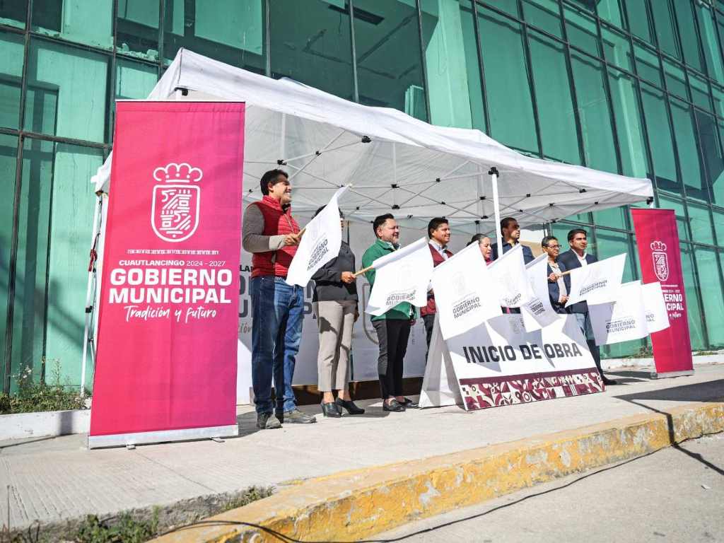 Arranca obra de modernización del Complejo Integral de Servicios (CIS) de Cuautlancingo