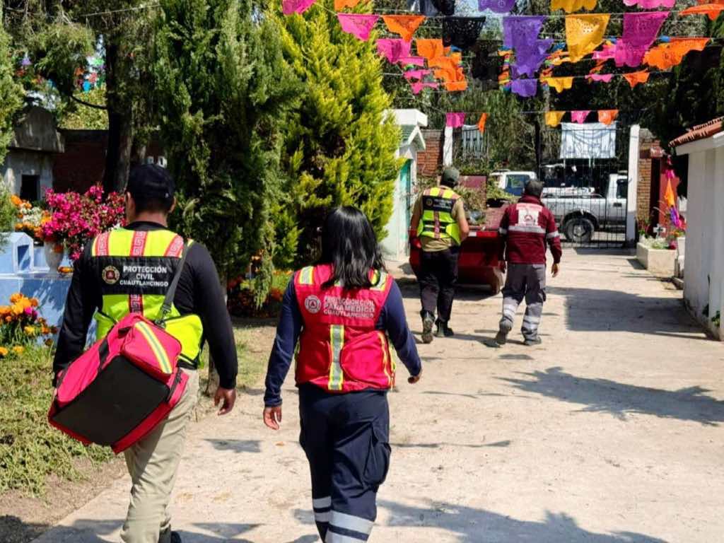 Reporta Cuautlancingo saldo blanco tras temporada de Día de Muertos