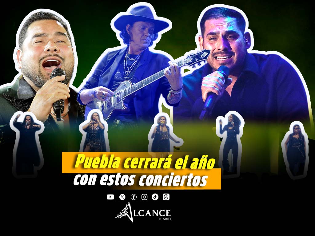 Estos son los conciertos para el fin de año en Puebla
