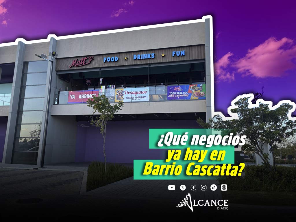 Continúa ampliación de Barrio Cascatta, estos negocios ya operan