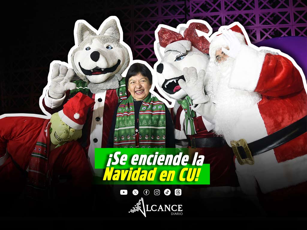 Se enciende el espíritu de la Navidad en Ciudad Universitaria de la BUAP