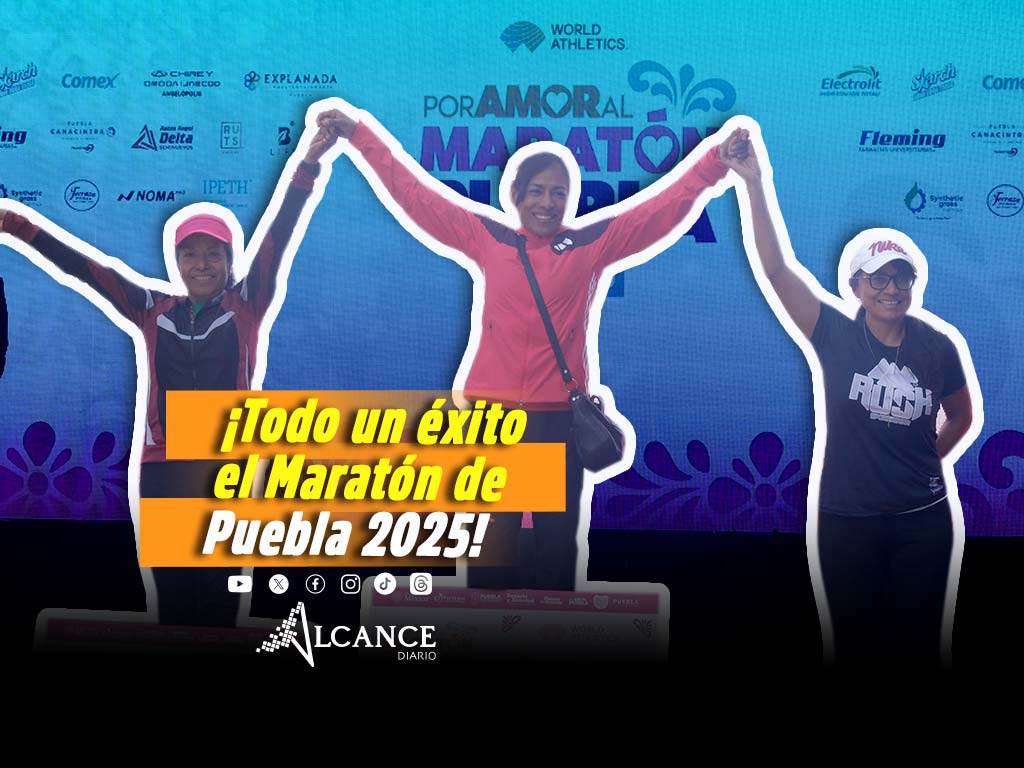 ¡Todo un éxito! Maratón Puebla 2025 logra récord de participación