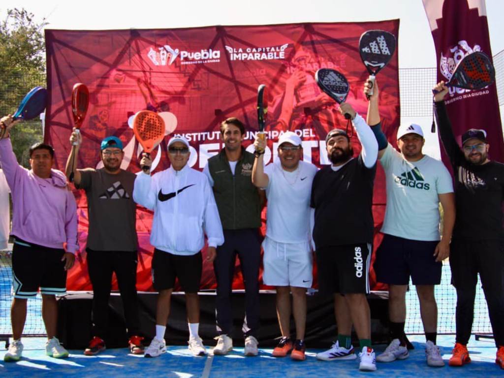Puebla impulsa el Primer Torneo Municipal de Pádel 2025