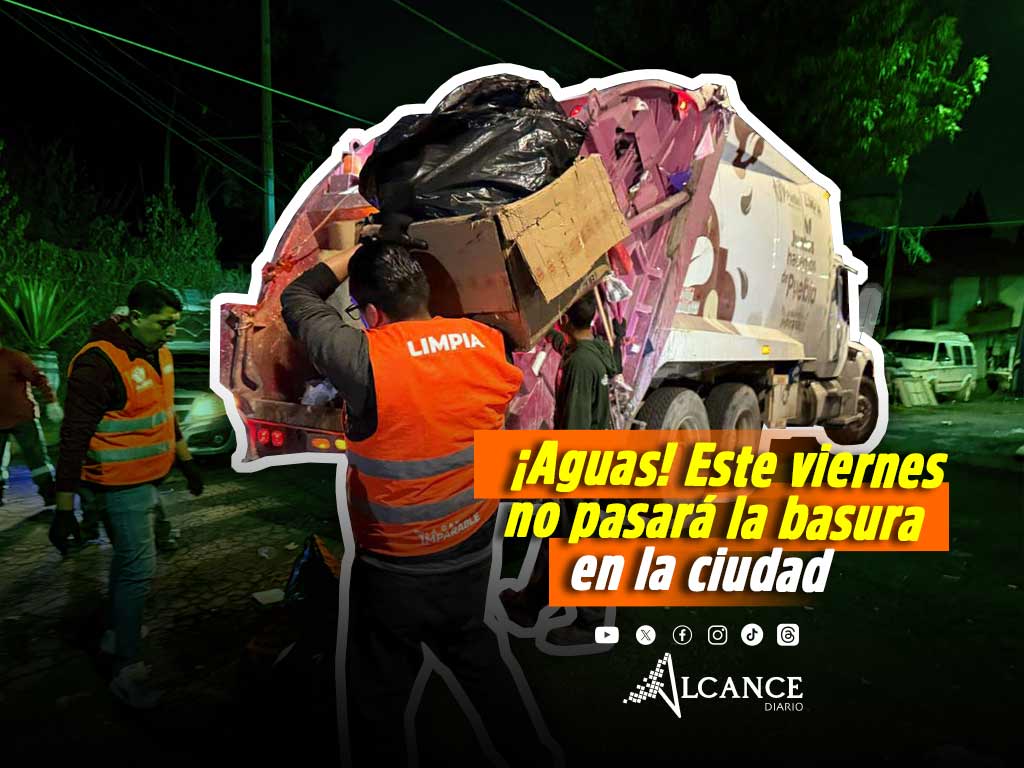 Suspensión del servicio de recolección el 12 de diciembre por el Día del Trabajador y Trabajadora del Organismo de Limpia