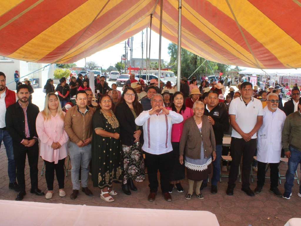 Llevan Jornada de Atención Ciudadana a familias de Ex Hacienda Concepción Capulac