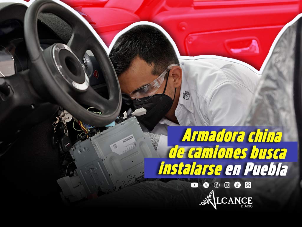 Empresa armadora de camiones china Shacman invertirá 15 mdd para instalarse en Puebla