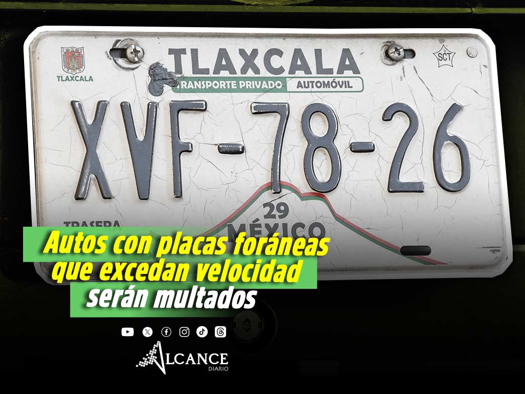 Con operativo, comenzarán multas en Puebla por exceso de velocidad a vehículos con placas foráneas