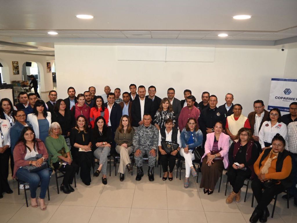 COPARMEX Puebla impulsa gobernanza compartida y coordinación en seguridad