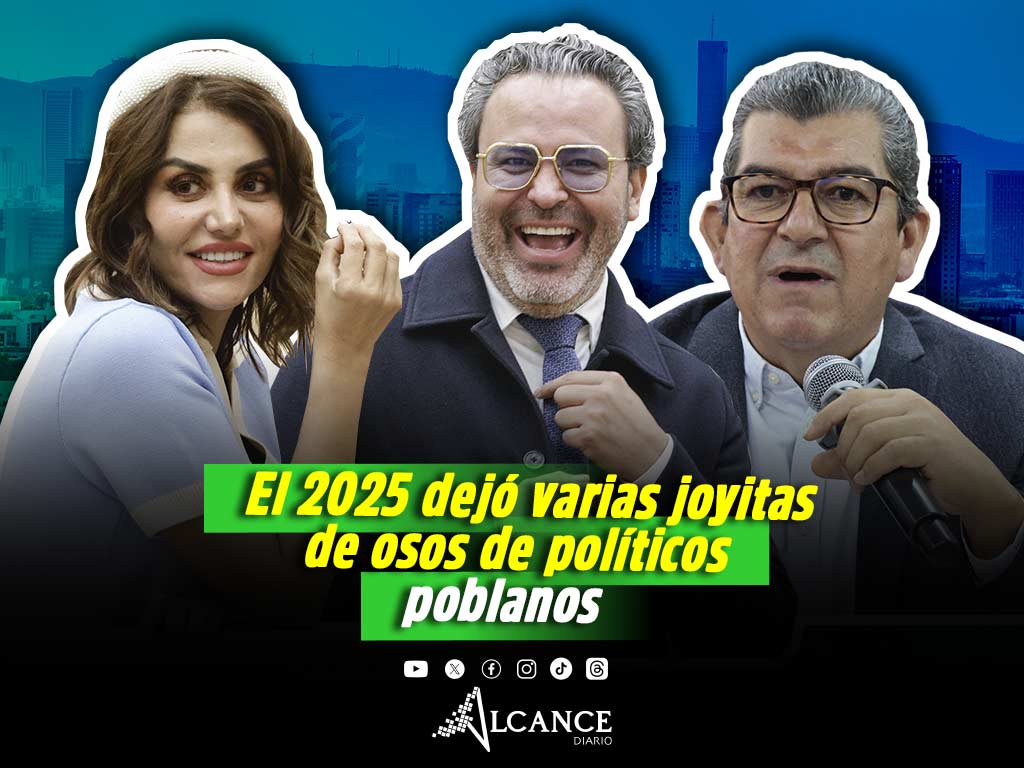 Estos son los osos de los políticos poblanos en 2025