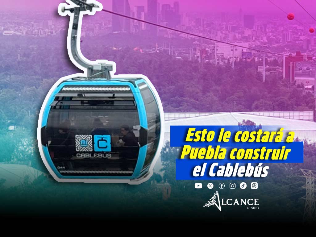 ¿Cuánto costará construir las cuatro líneas de Cablebús en Puebla?