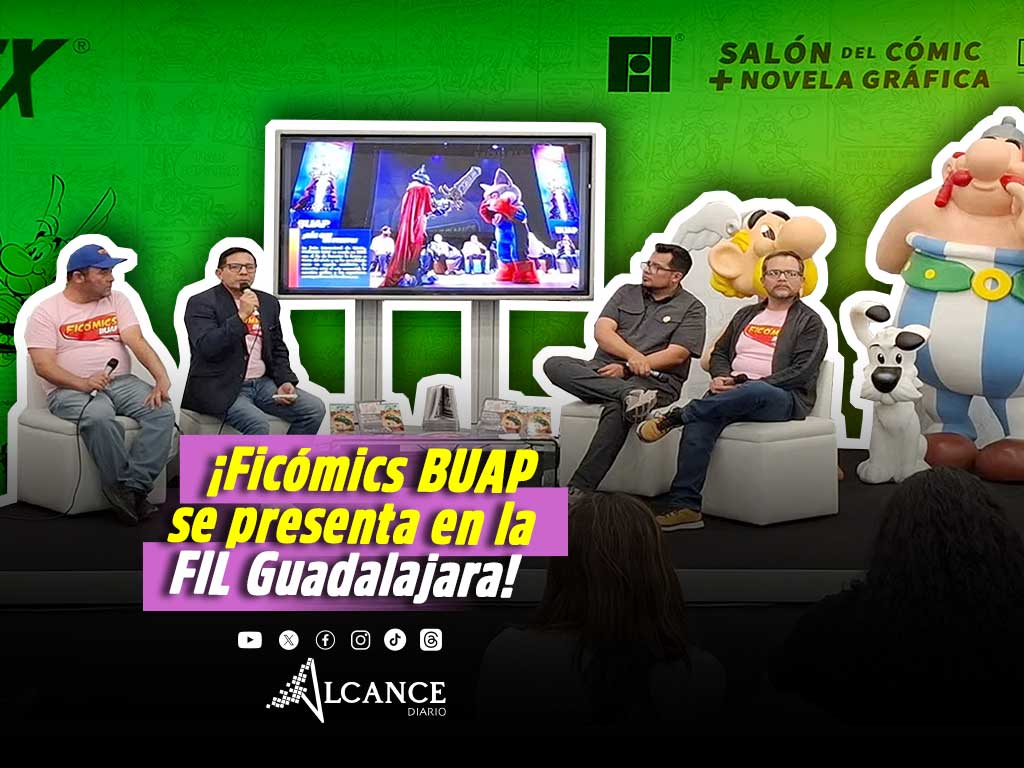 Ficómics BUAP, por primera vez en la Feria Internacional del Libro de Guadalajara