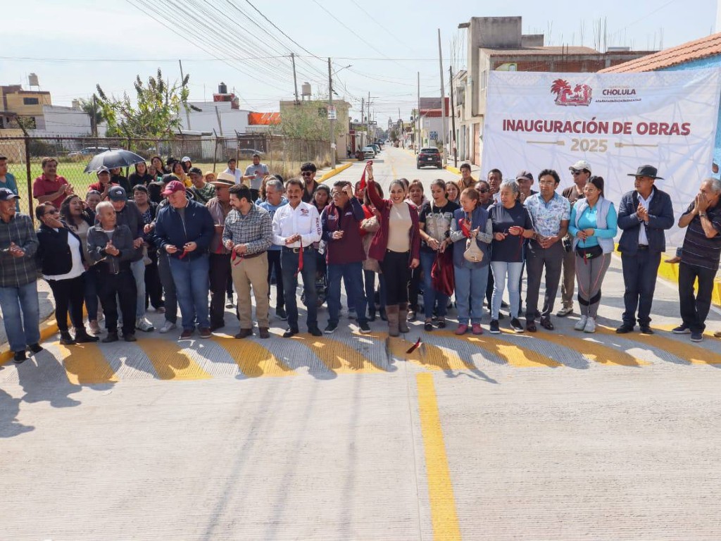 Impulsan la rehabilitación de la calle 5 de Mayo en Santiago Mixquitla