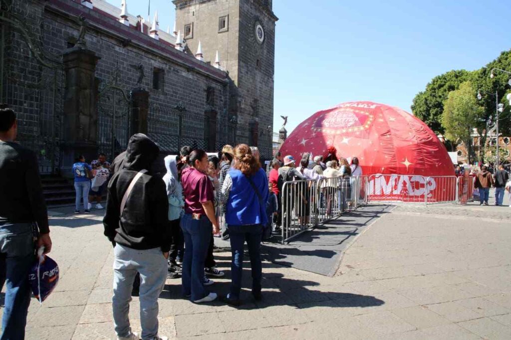 El Domo Sensorial “Sintamos la Navidad” recibe a los Reyes Magos en el Zócalo