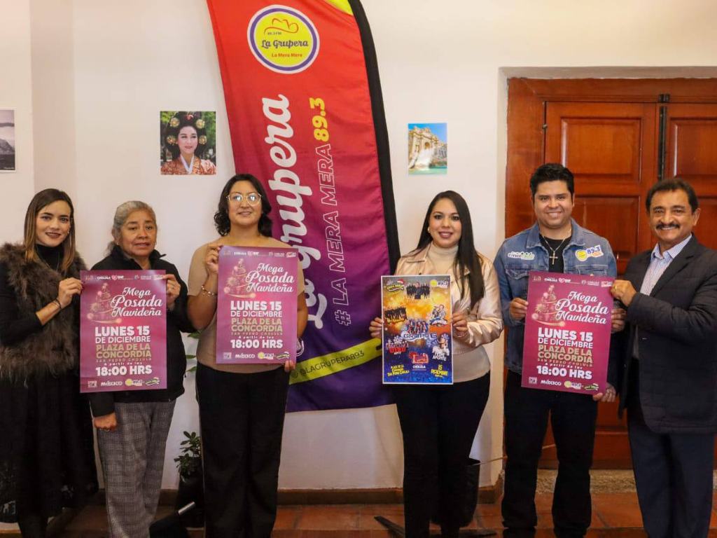 Presenta San Pedro Cholula su Mega Posada Navideña