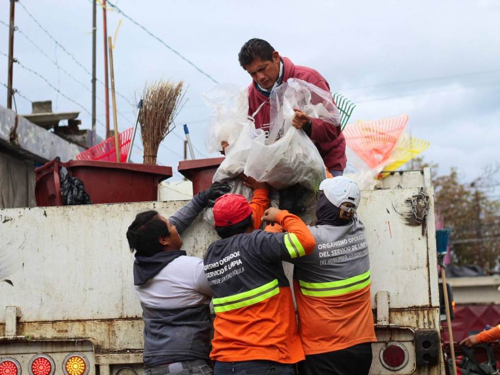 Estos días no habrá servicio de Organismo Operador del Servicio de Limpia de San Pedro Cholula