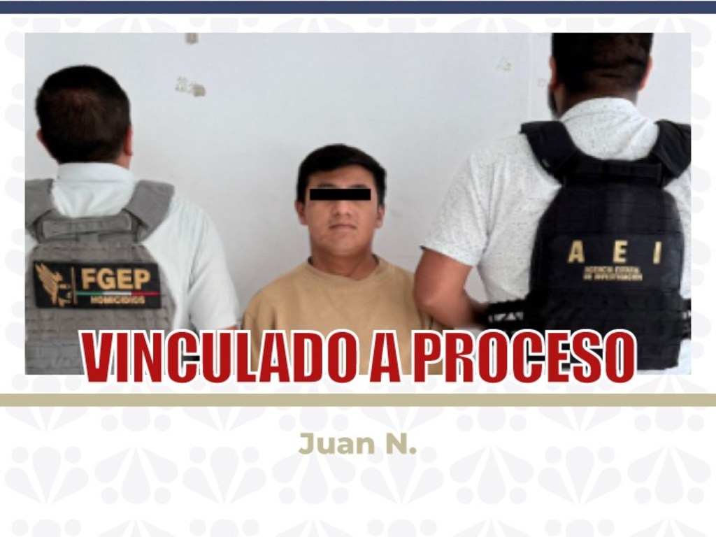 Vincula FGE a proceso a Juan N. por homicidio y tentativa de homicidio 