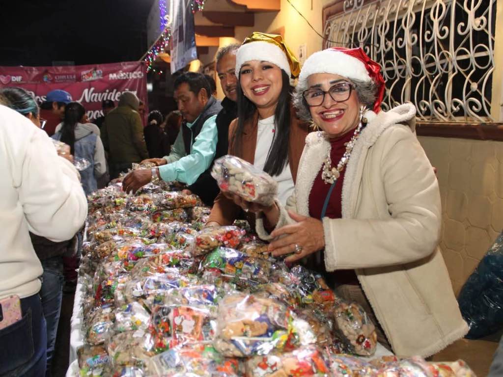 Continúan llevando las posadas decembrinas a todo San Pedro Cholula