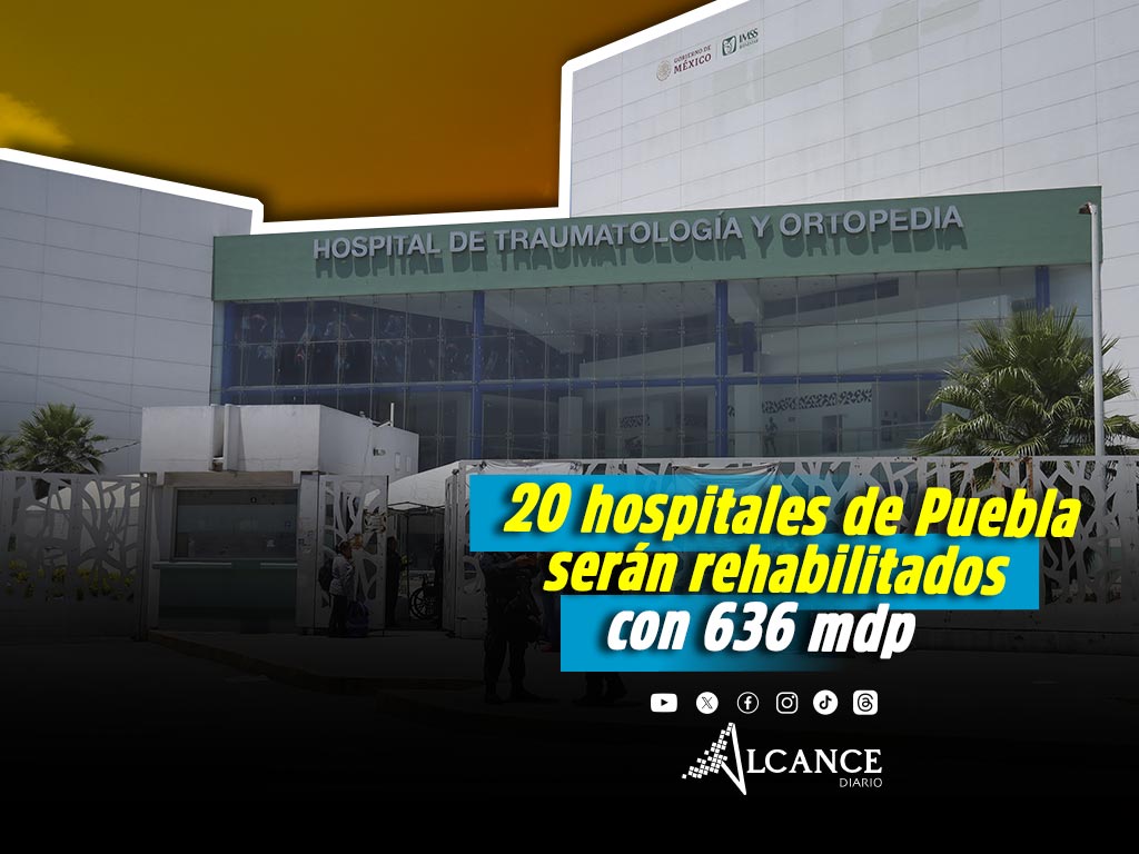 Destinarán 636 mdp para rehabilitación de estos 20 hospitales en Puebla
