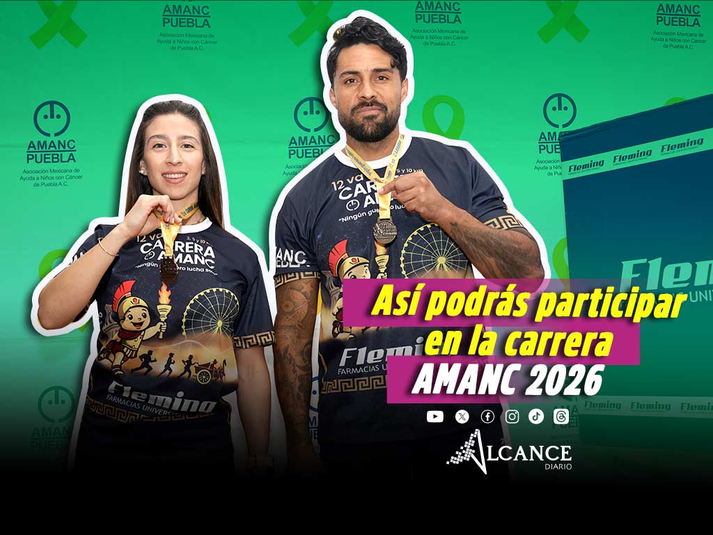 Invitan a participar en la carrera AMANC 2026 para apoyar a menores con cáncer en Puebla