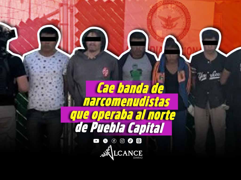 Desmantelan la banda De la México 83; se dedicaban al narcomenudeo