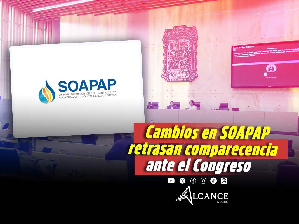 Cambio de titular en SOAPAP retrasa comparecencia ante el Congreso