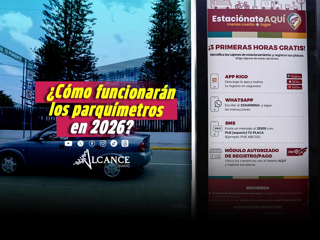 Parquímetros en Puebla: costos, horarios y cómo regístrate esté 2026