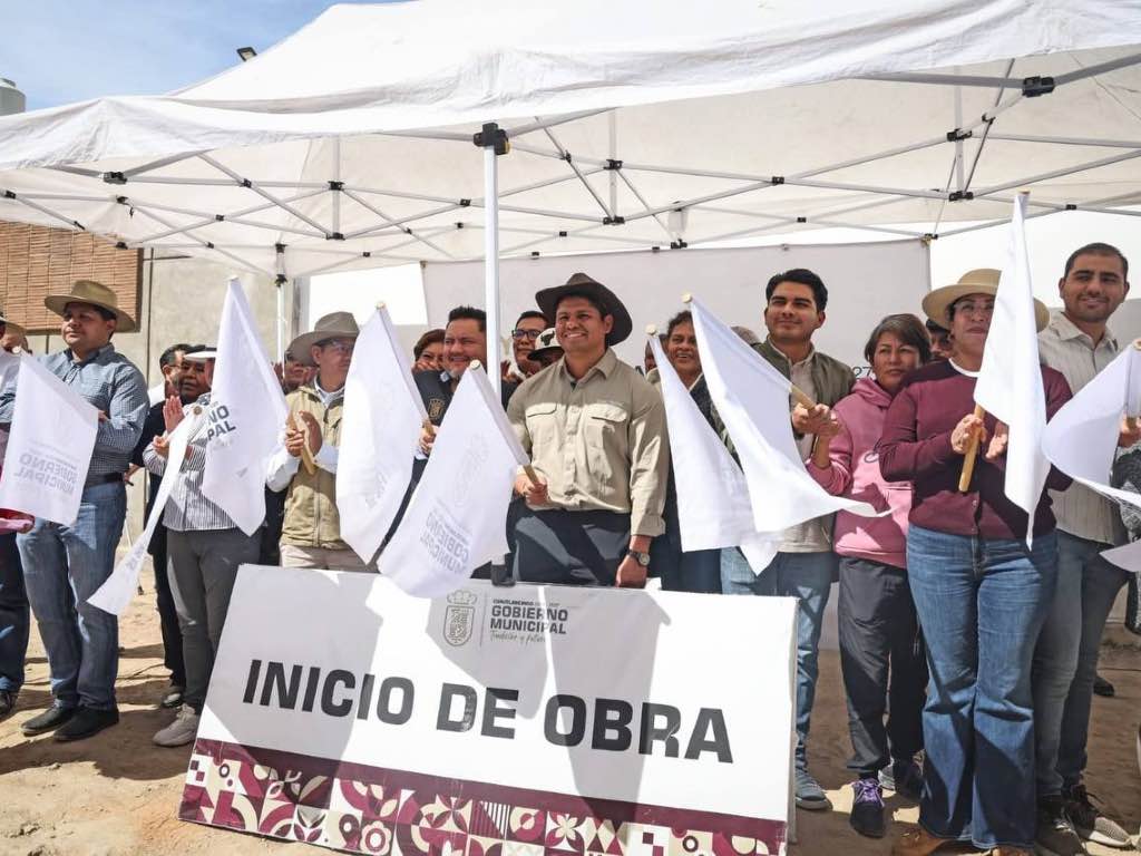Empieza Omar Muñoz primer Día del Pueblo del 2026 en Cuautlancingo con arranque de obra