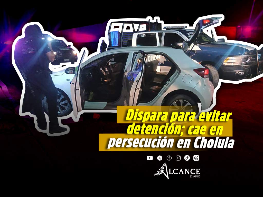 Tras persecución en Cuachayotla, detienen a hombre con drogas y arma