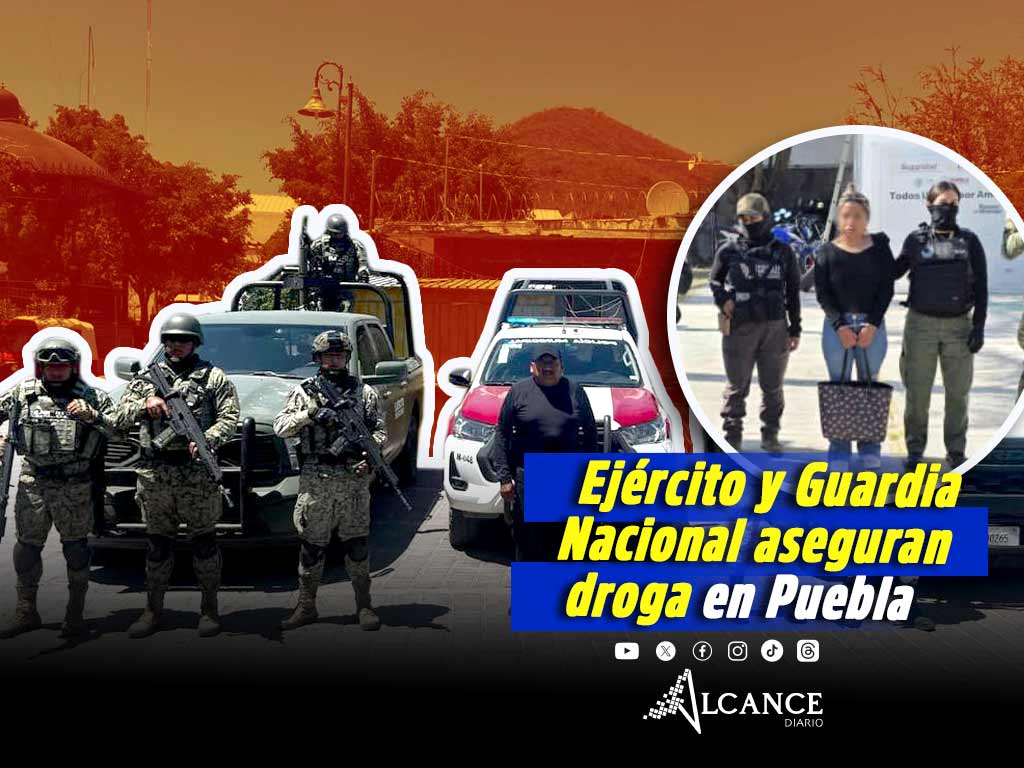 Detienen a 56 personas y aseguran droga en Puebla durante el último mes