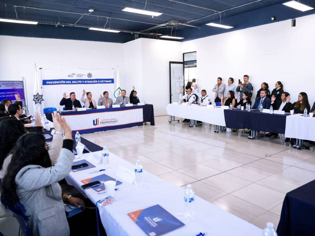 Realizan segunda sesión del Comité “Embajadores, Contigo en la Prevención Universitaria” en San Andrés Cholula